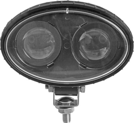 Pièces agricoles - Eclairage - Lampe de sécurité LED, bleue, 10 W, 250 lm, ovale, 10-80 V, Spot, 2 LED, Kramp