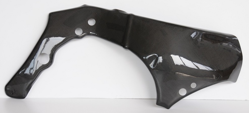 Pièces Quad & Motos - Equipement véhicule - Protection de cadre LIGHTECH carbone brillant