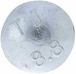 Pièces agricoles - Fasteners - Vis TRCC DIN603 M8x80 8.8
