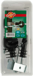 Pièces agricoles - Cloture,Jardin & Sylviculture - Isolateur cordelette T-Post x4
