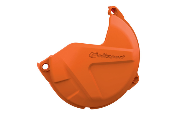 Pièces Quad & Motos - Equipement véhicule - Protection de carter d'embrayage POLISPORT orange KTM