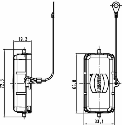 Pièces agricoles - Pièce Pulvérisateur - Couvercle 10A avec 2 cames, métal