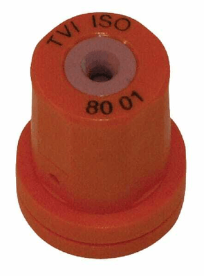 Pièces agricoles - Pièce Pulvérisateur - Buse à injection d'air à cône creux TVI 80° 01 orange céramique Albuz