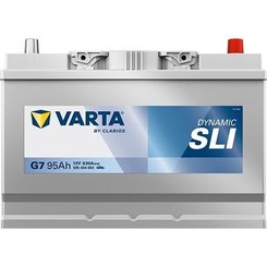 Pièces agricoles - Eclairage - Battery 12V 95Ah 830A G7 VARTA Dynamic SLI