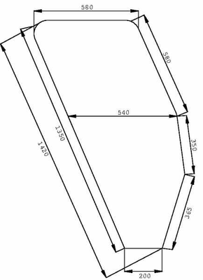 Pièces agricoles - Tracteur pièce adaptable - Vitre de porte