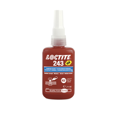 Pièces Quad & Motos - Outillage - Frein filet moyen LOCTITE 243 - flacon 24ml