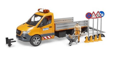 Loisirs - Jouets - MB Sprinter Municipal avec chauffeur, Module et accessoires son et lumière