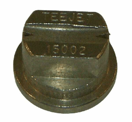 Pièces agricoles - Pièce Pulvérisateur - Buse à double jets TQ 150° 02 argent acier inoxydable TeeJet