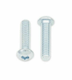Vis tête bombée épaisse BOLT M6x1x25mm 10 pièces