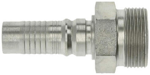 Pièces agricoles - Hydraulique - Raccord à sertir 4SH-DN20-25S-M36x2,0