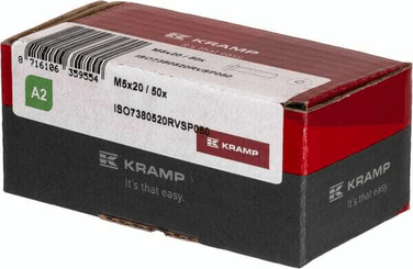 Pièces agricoles - Fasteners - Vis tête bombée 6 pans creux M5x20 inox A2