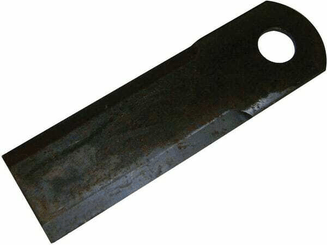 Pièces agricoles - Moissonneuses - Couteau hache-paille rotatif 175x50x3mm Ø20mm