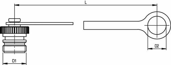 Pièces agricoles - Hydraulique - Bouchon anti-poussière 3/8"