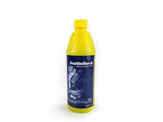 Pièces Quad & Motos - Lubrifiants et nettoyants - Recharge d'huile SCOTTOILER kits eSystem et vSystem standard bleu 0-30°C - 500ml