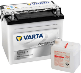 Pièces agricoles - Eclairage - Batterie 12V 24Ah 200A Sports motorisés Freshpack VARTA