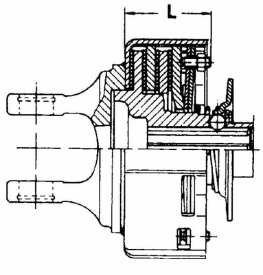 Pièces agricoles - Transmission - Limiteur W2300-K92/4 135 daNm