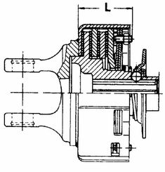 Pièces agricoles - Transmission - Limiteur W2300-K92/4 135 daNm