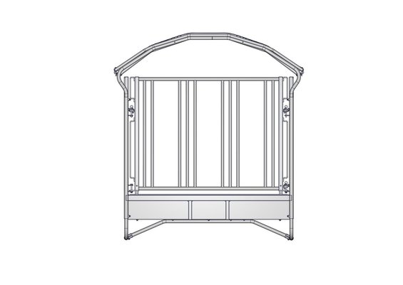 Materiels - Râtelier - PACK DE 2 RATELIER BIG BALL TYPE CHEVAL SANS 3 POINTS