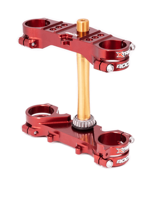Pièces Quad & Motos - Equipement véhicule - Té de fourche XTRIG ROCS Tech orange offset 25mm