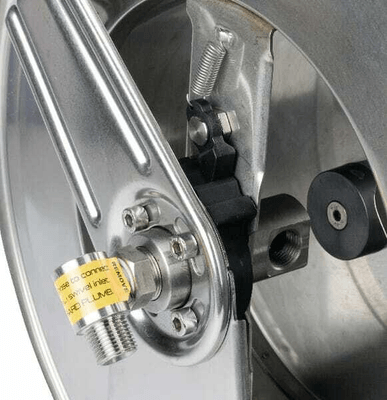 Pièces agricoles - Hydraulique - Enrouleur auto rétractable inox