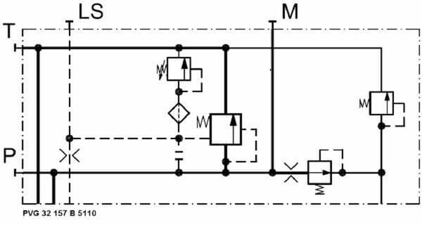 Pièces agricoles - Hydraulique - Module pompe PVP OC 157B5110