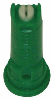 Pièces agricoles - Pièce Pulvérisateur - Buse à injection d'air ID 90° 015 vert céramique Lechler