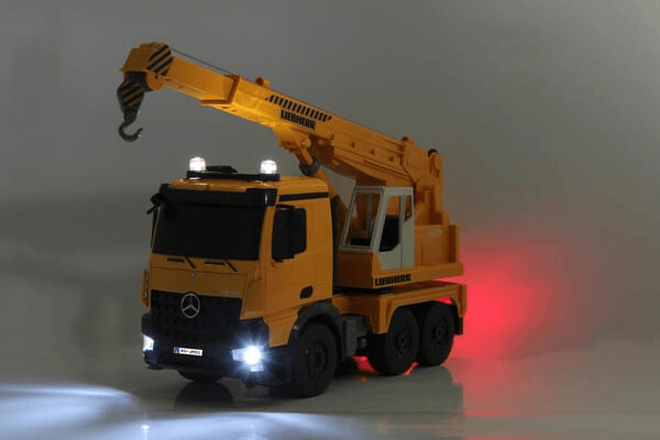 Loisirs - Jouets - Grue lourde Mercedes-Benz Arocs Liebherr 1:20 2,4 GHz