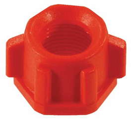 Pièces agricoles - Pièce Pulvérisateur - Ecrou de protection rouge 3/8"