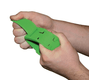 Bracelet plastique vert