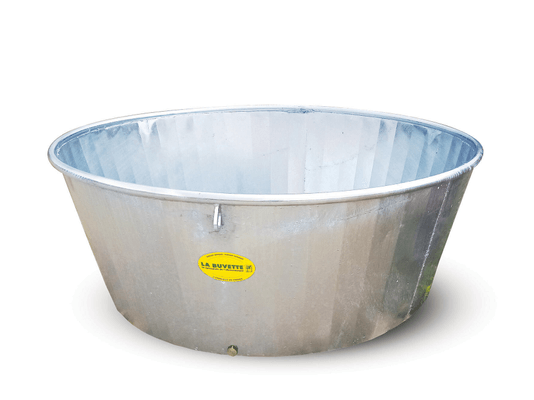 Materiels - Abreuvoir - BAC ACIER GALVANISE 600L CONDITIONNEMENT A RESPEC