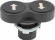 Double bouton-poussoir