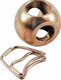 Boule d’attelage inférieure double spéciale, Cat.2/1/2 Ø22.0-28.5/56x44.5mm