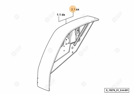 Pièces agricoles - Cabine et structure - AILE