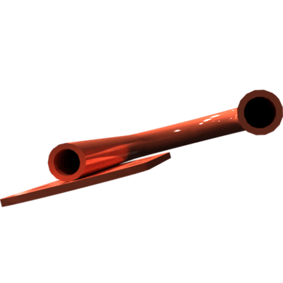 Pièces agricoles - Pièce divers - support droite-peint-