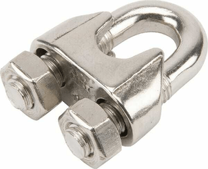 Pièces agricoles - Fasteners - Serre-câble en acier 12 mm inox-A4