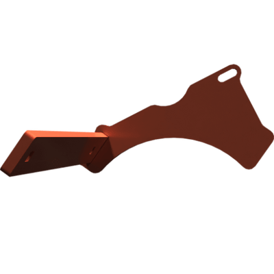 Pièces agricoles - Pièce divers - Porte-essuie-glace droit -peint-