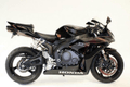 Tampons de protection R&G RACING Aero noir Honda CBR1000RR Fireblade