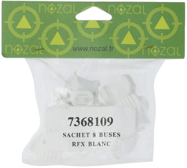 Pièces agricoles - Pièce Pulvérisateur - Jeu de buses à jet plat (8 pcs) RFX 120° 08 blanc
