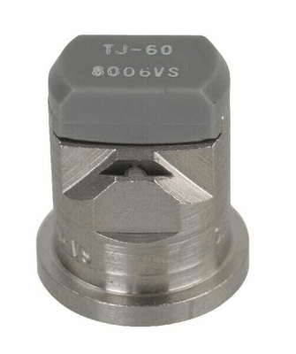Pièces agricoles - Pièce Pulvérisateur - Buse à double jets plat TJ 80° 6 gris acier inoxydable TeeJet