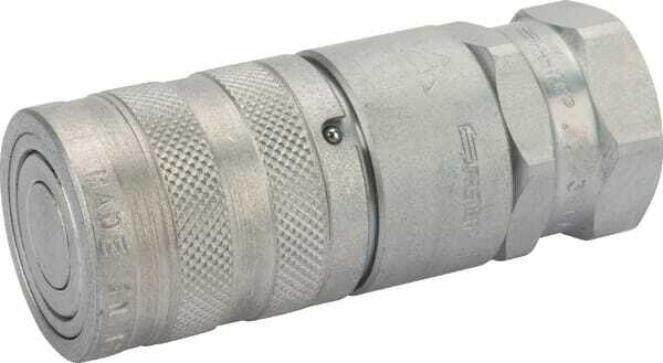 Pièces agricoles - Hydraulique - Coupleur face plate 3/4-1"FBSP