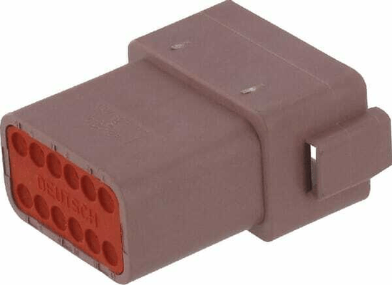 Pièces agricoles - Pièce Pulvérisateur - Logement de fiche 12 P. Male DT