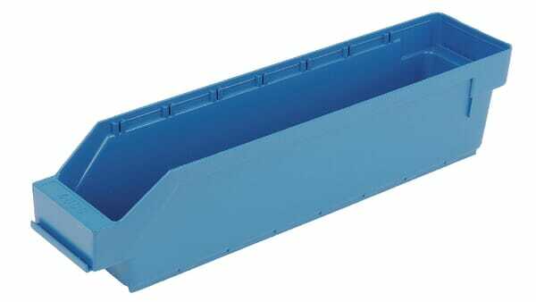 Pièces agricoles - Outils atelier - Bac rangement 500x180x95 bleu