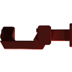 Pièces agricoles - Pièce divers - Support DS LH -peint-