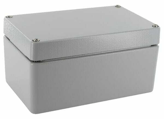 Pièces agricoles - Electricité - Boîtier, alu 100x160x80mm