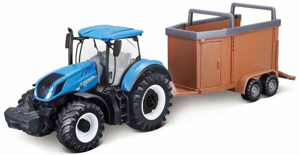 Loisirs - Jouets - New Holland T7.315 avec remorque pour bétail