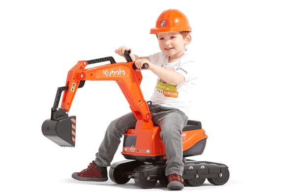 Loisirs - Jouets - Excavatrice Kubota KX080 avec siège rotatif et casque