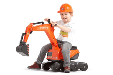 Loisirs - Jouets - Excavatrice Kubota KX080 avec siège rotatif et casque