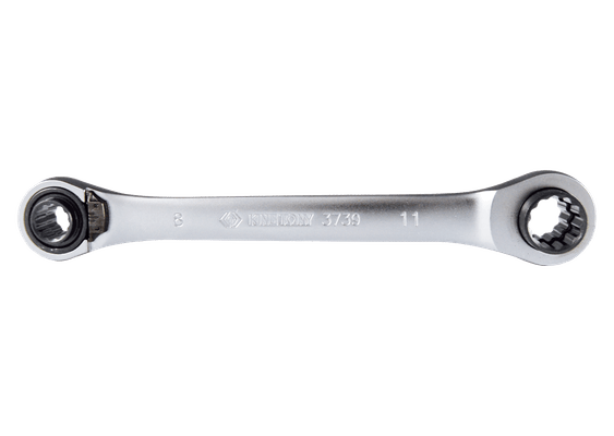 Outils - Outils divers - Clé polygonale à cliquet réversible 4 en 1 16-17-18-19mm