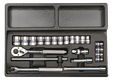 Coffret 3/8" 22 pièces