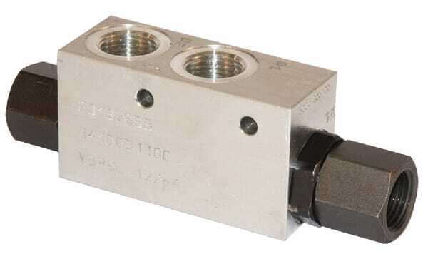 Pièces agricoles - Hydraulique - Clapet anti-retour pilote FPD 1/4 5 1R G